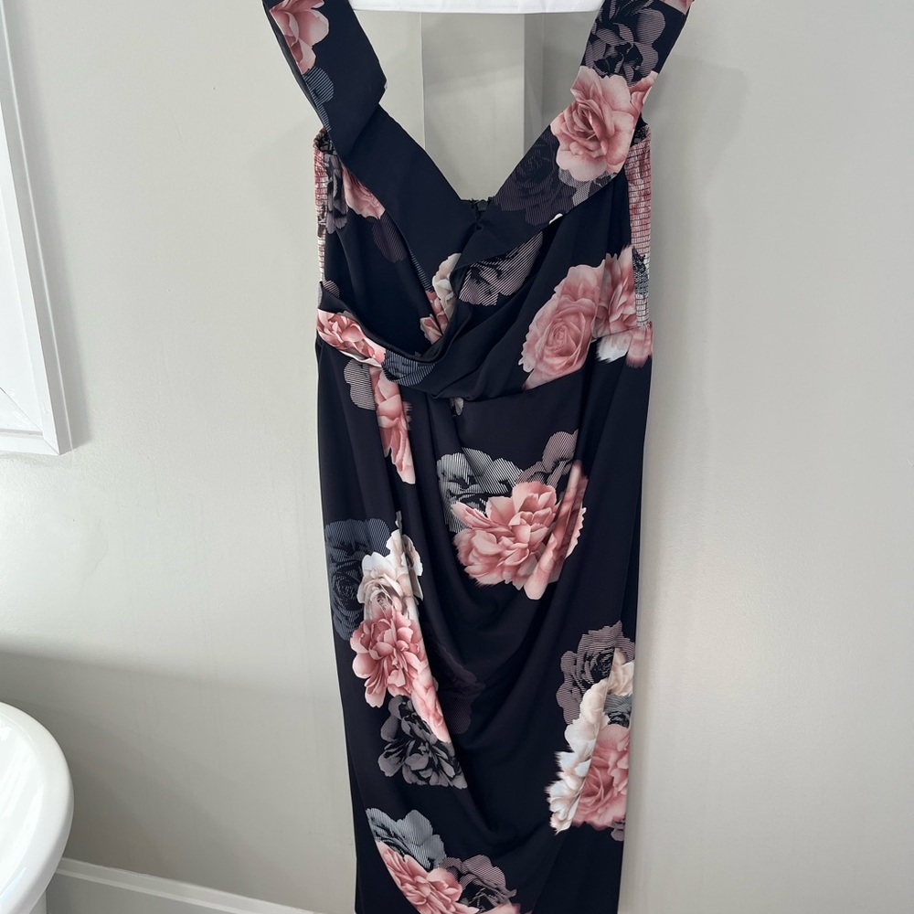 City Chic French off the shoulder dress